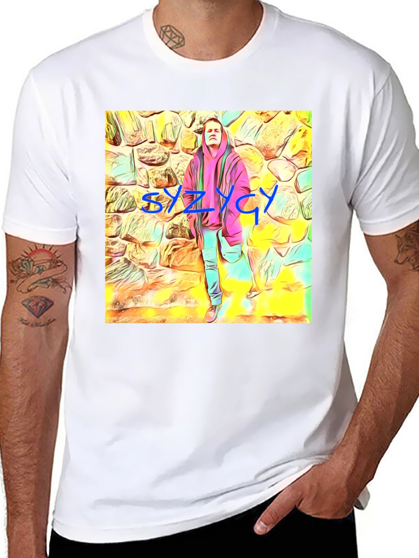 Syzygy Graphic Tee - Artsy Streetwear