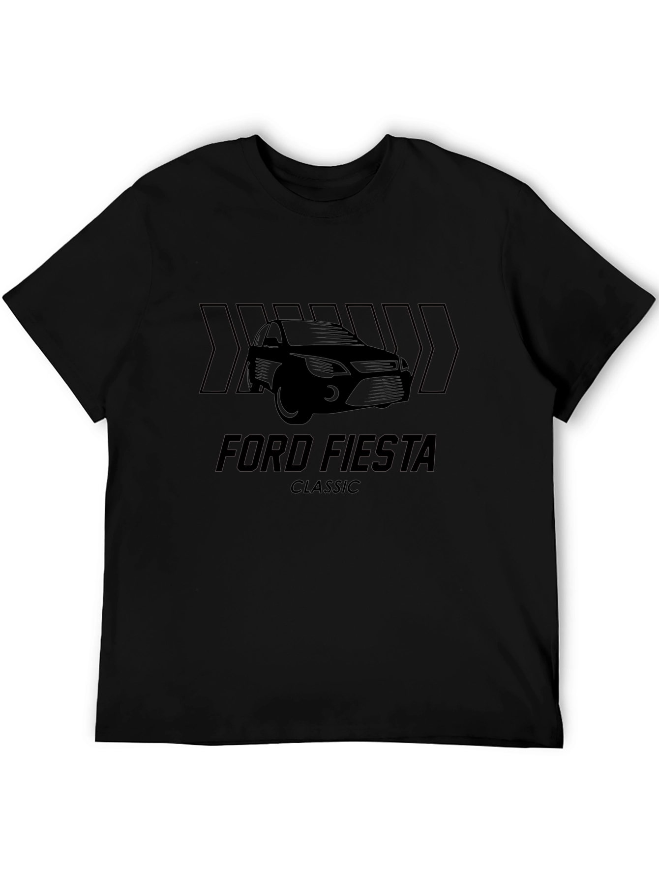 Ford Fiesta Classic T-Shirt - Mens Black Tee