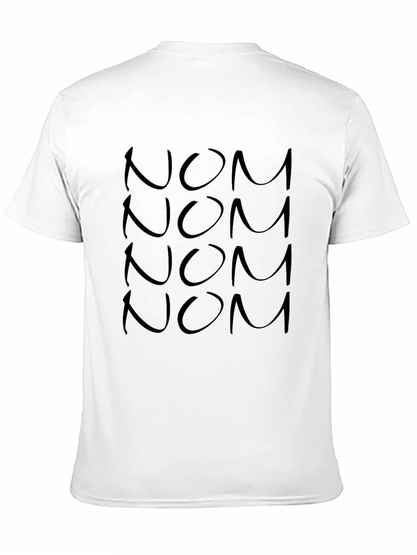 Nom Patterned Graphic Tee - Soft Cotton Blend