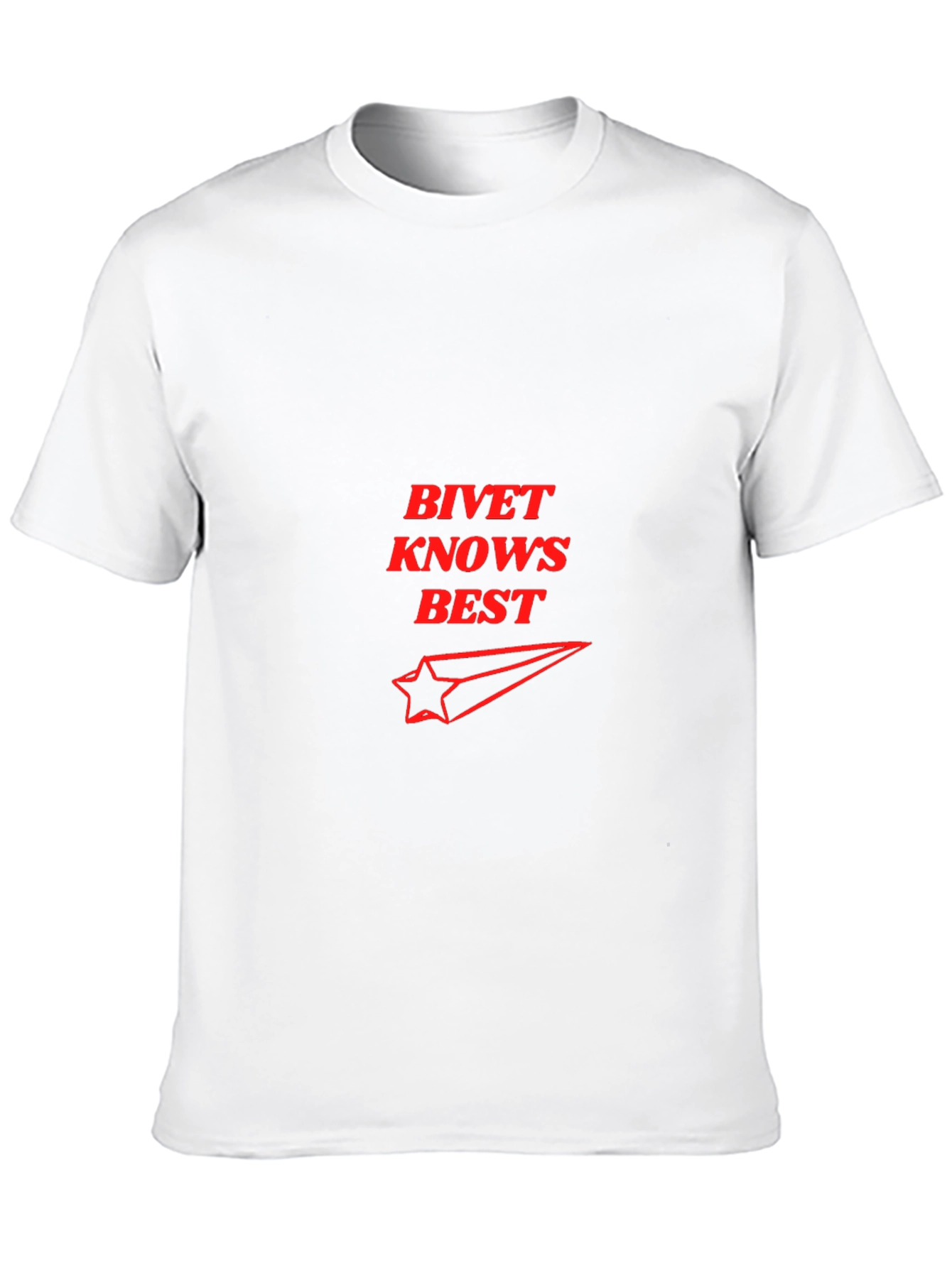 BIVET Knows Best Black Graphic T-Shirt