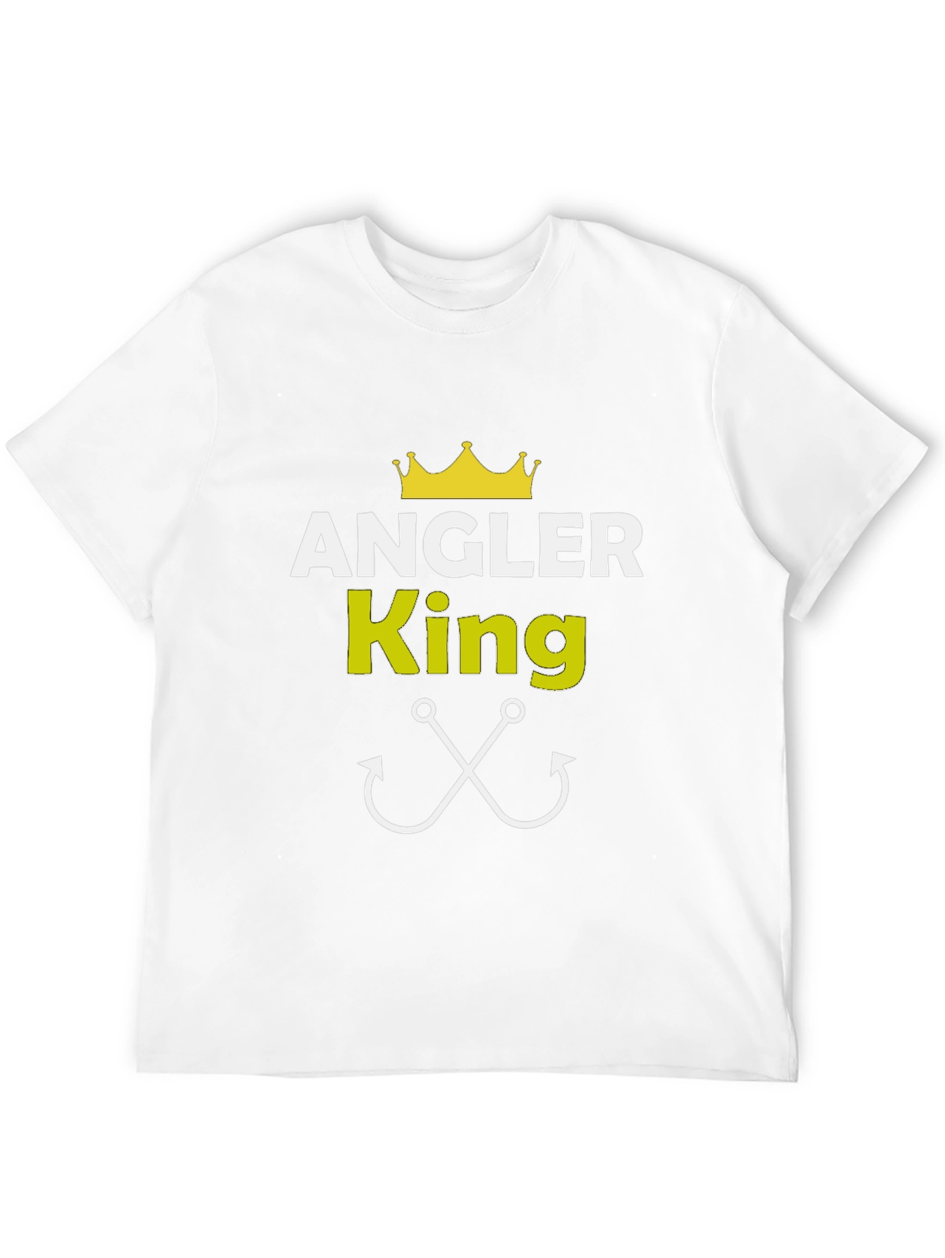 Angler King Black T-Shirt