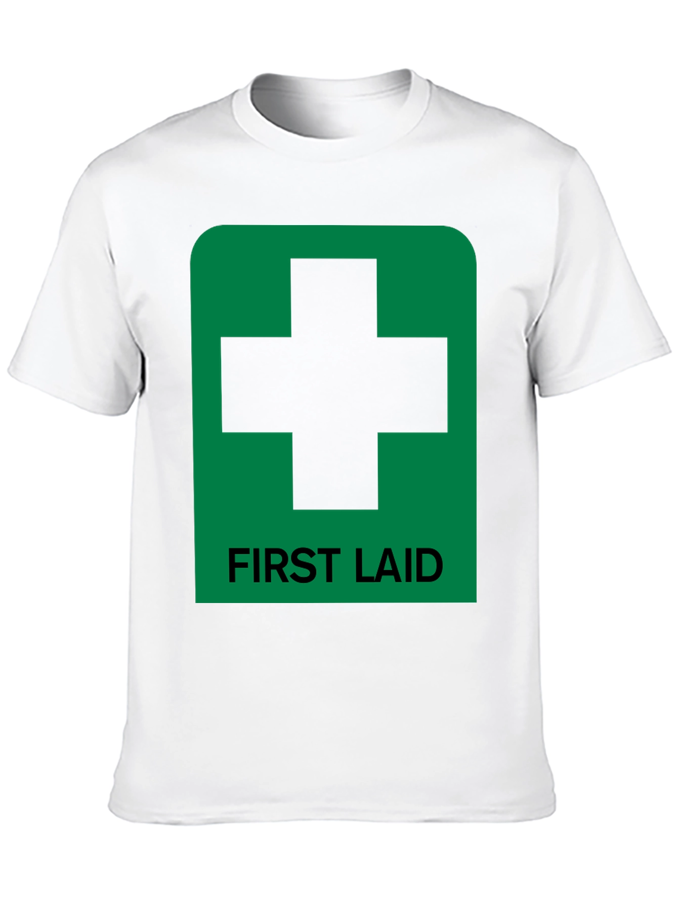 First Laid Funny Paramedic T-Shirt