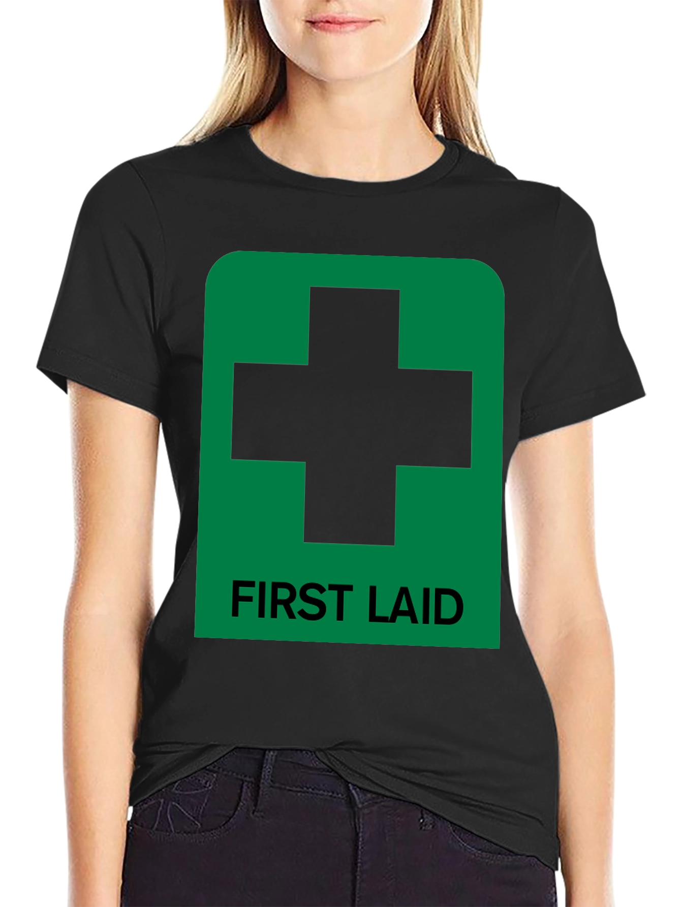 First Laid Funny Paramedic T-Shirt