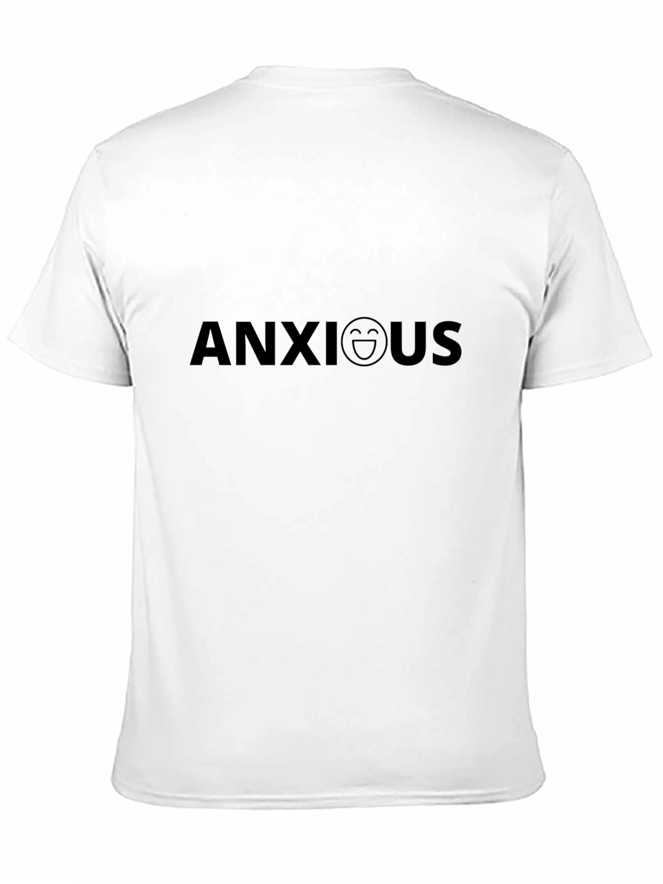 Anxious Graphic Print Tee - Comfort & Style