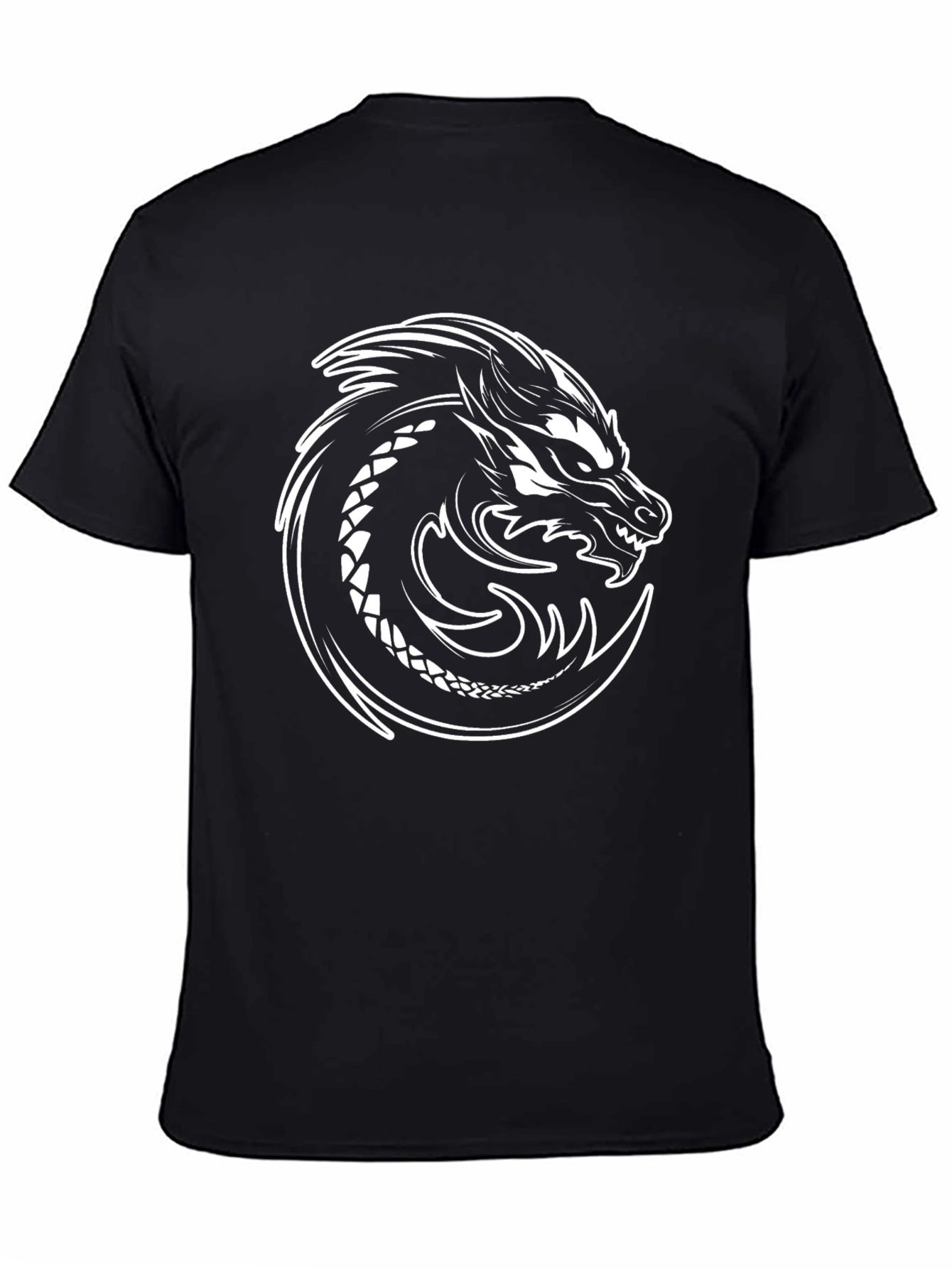 Black Dragon Graphic Tee - Unique Style
