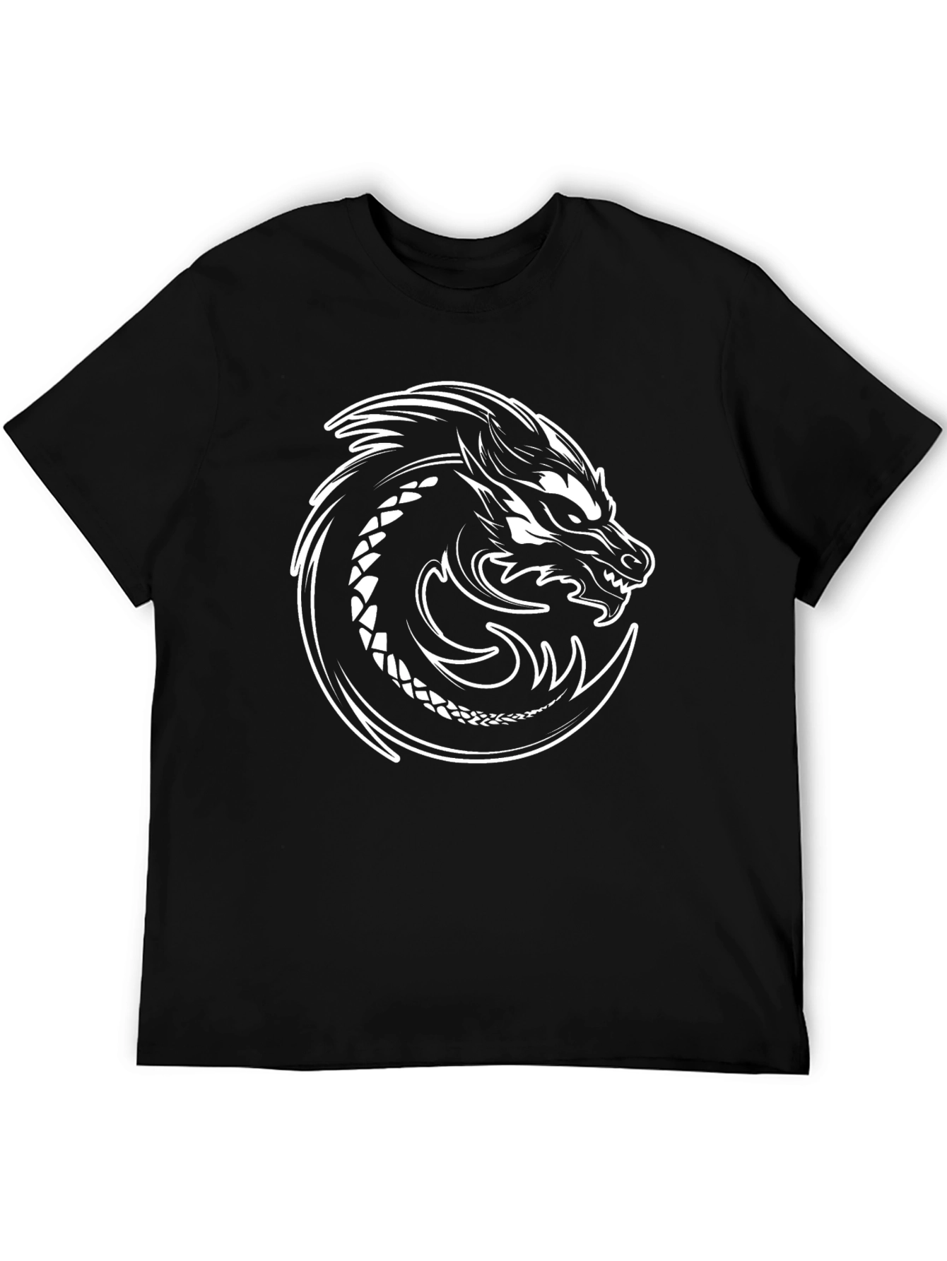 Black Dragon Graphic Tee - Unique Style