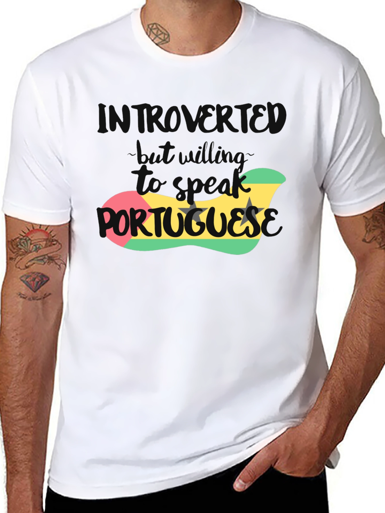 Introverted Portuguese T-Shirt