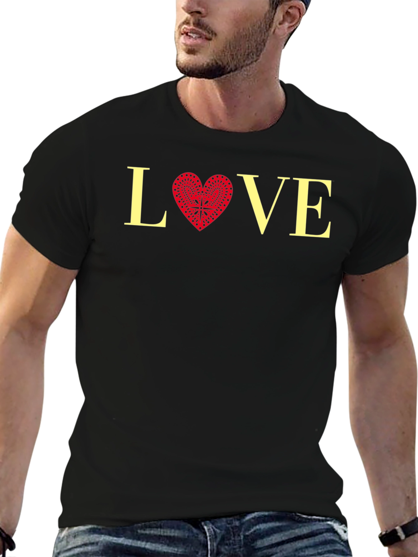 Love Heart Graphic Tee