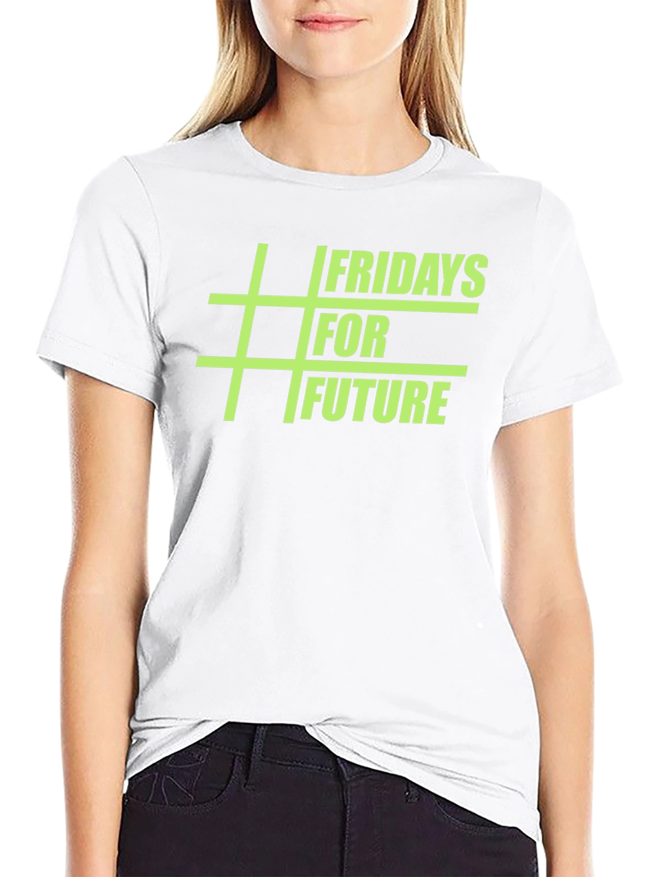 Fridays for Future Black Graphic Tee