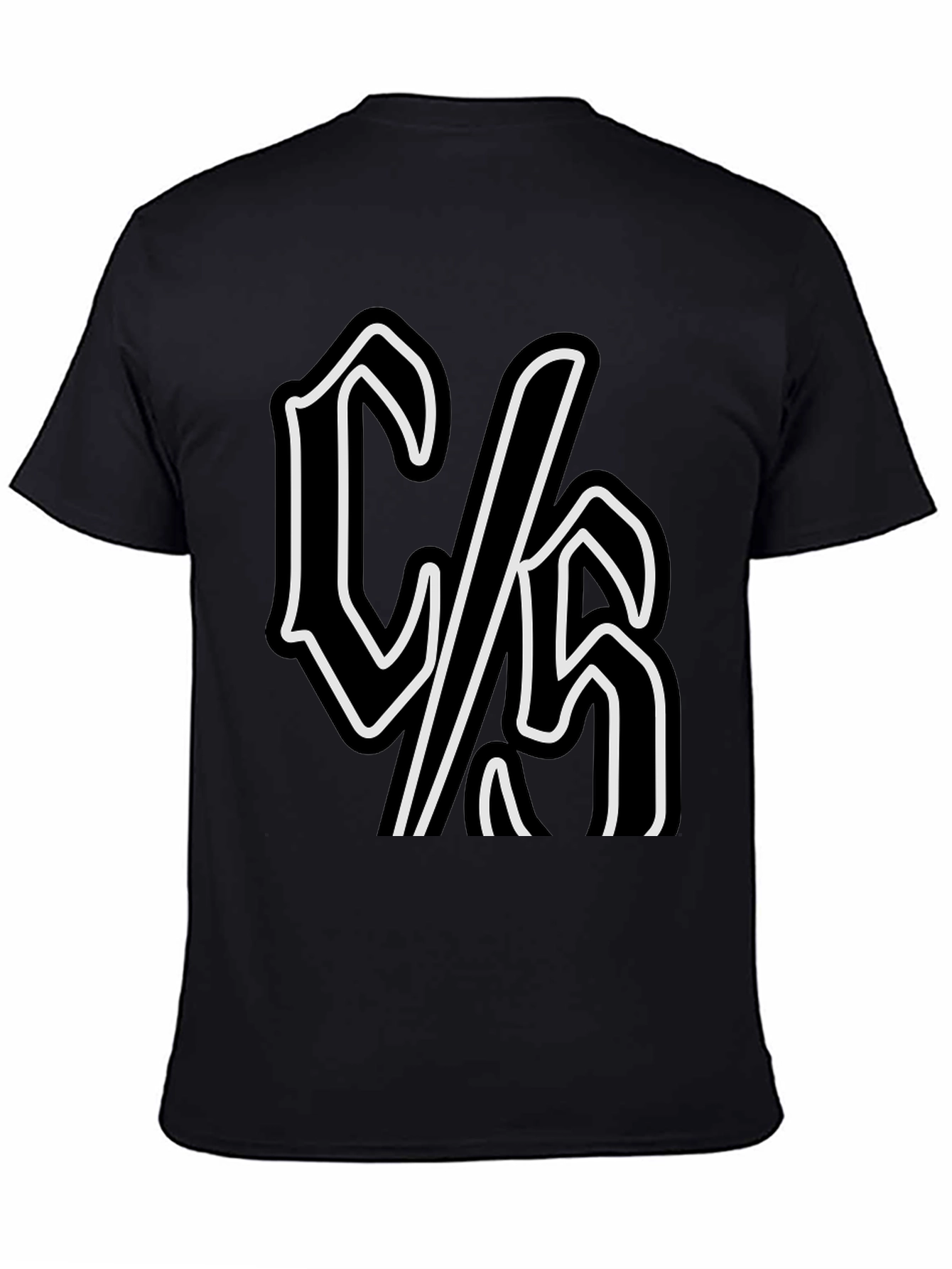 C/S Graphic Tee - Black Cotton T-Shirt