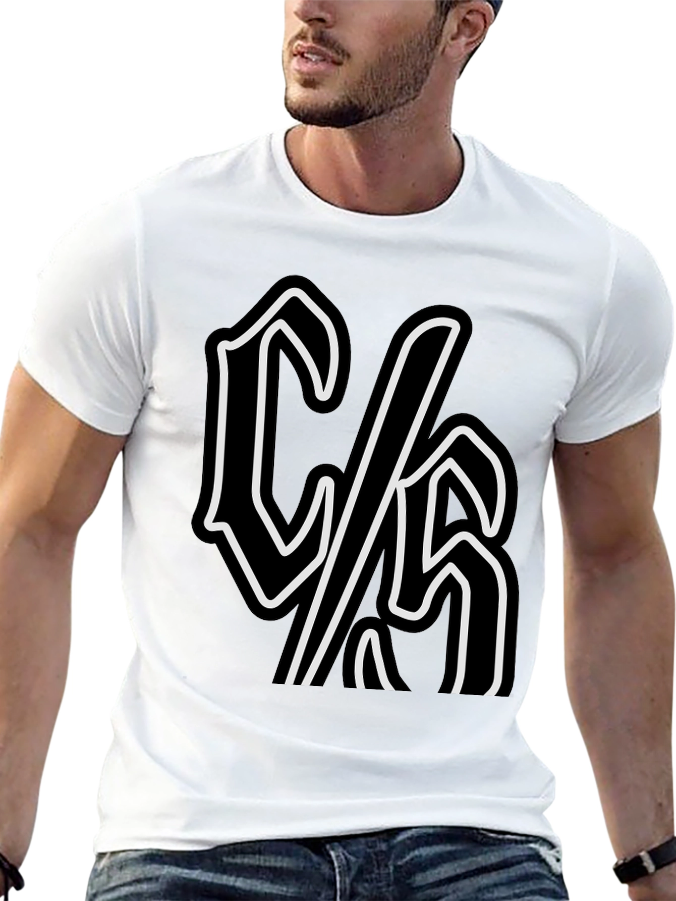 C/S Graphic Tee - Black Cotton T-Shirt