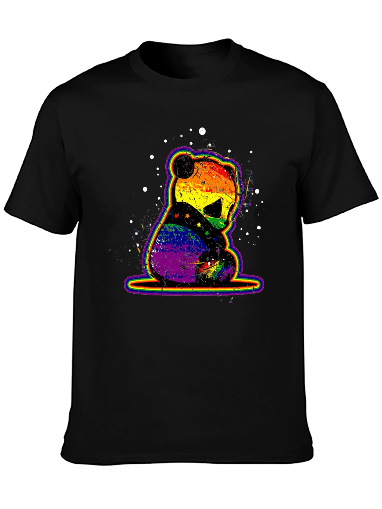 Rainbow Pride Panda Graphic Tee