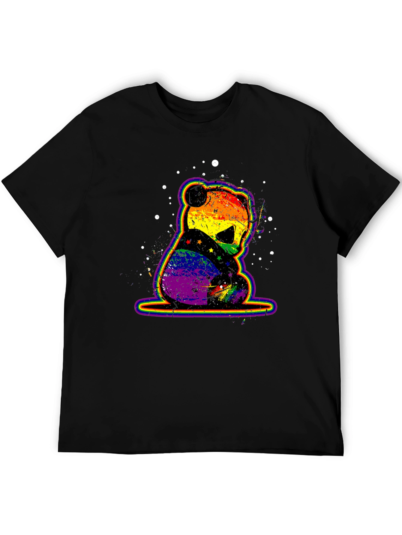 Rainbow Pride Panda Graphic Tee