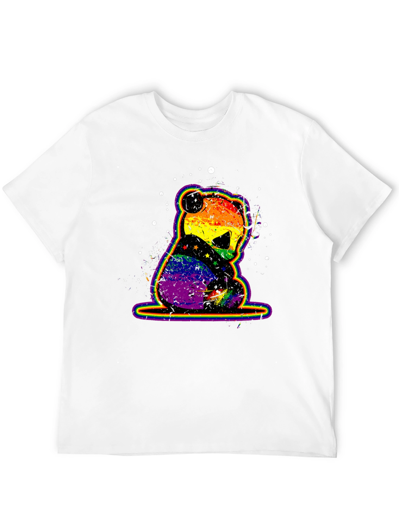 Rainbow Pride Panda Graphic Tee