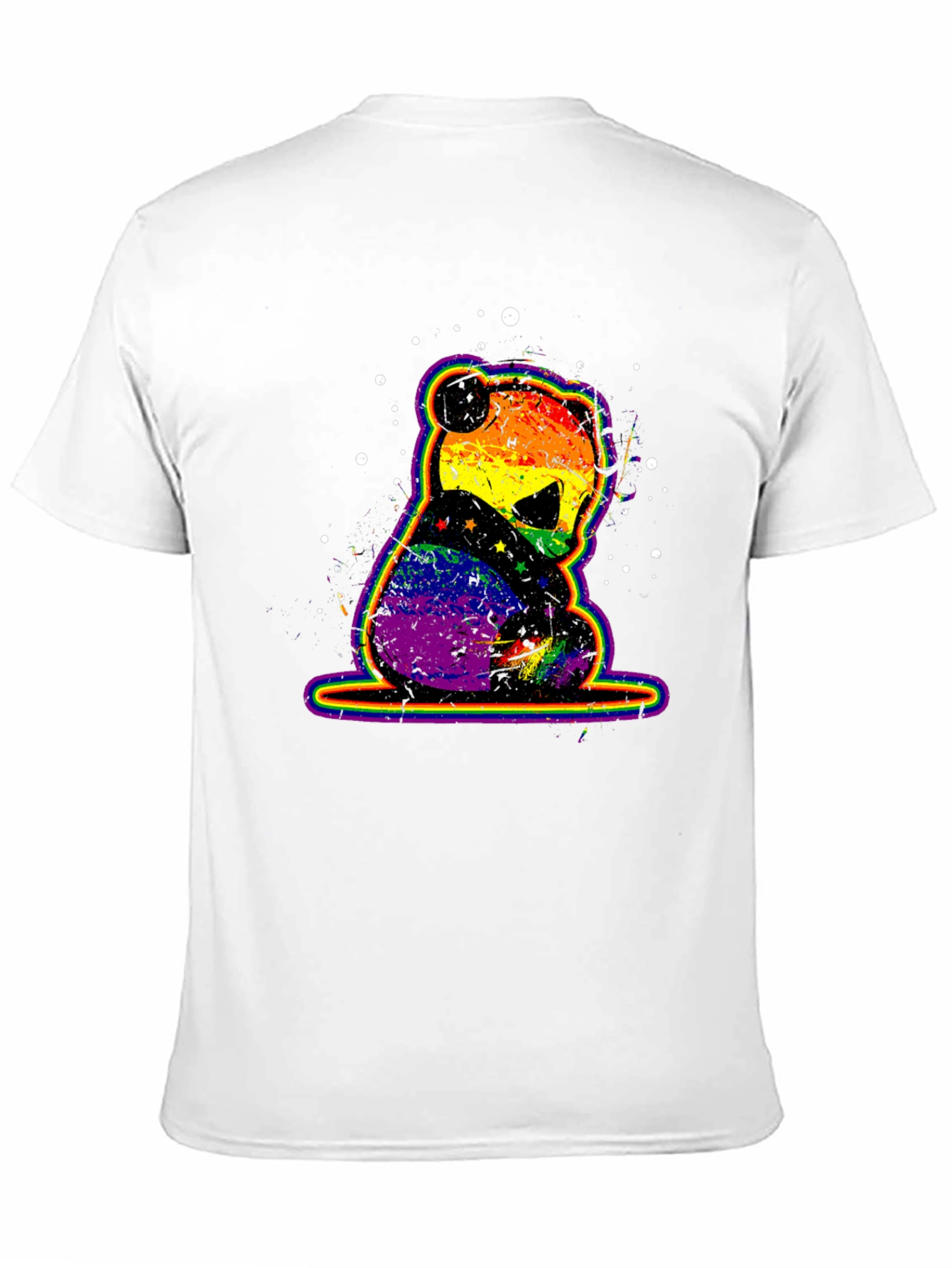 Rainbow Pride Panda Graphic Tee