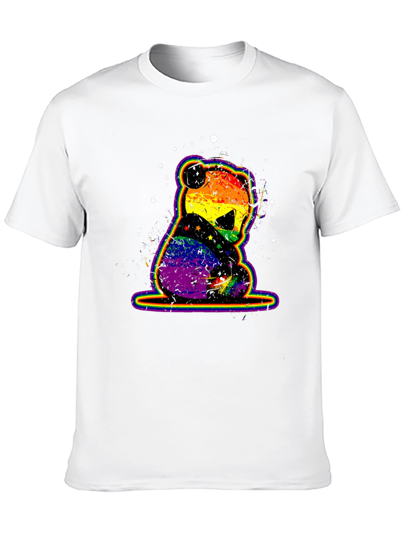 Rainbow Pride Panda Graphic Tee