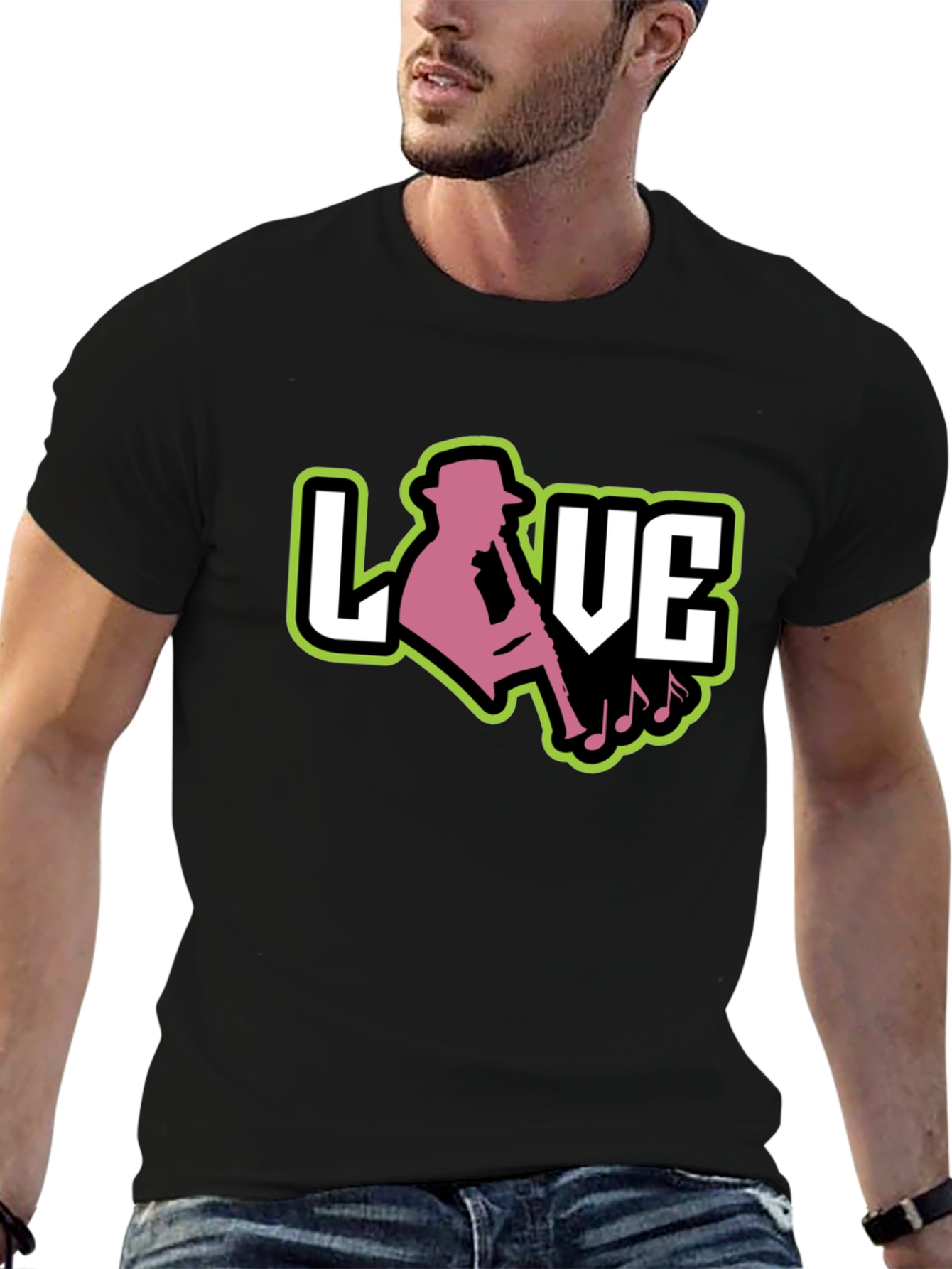 Love Music T-Shirt - Unique Design