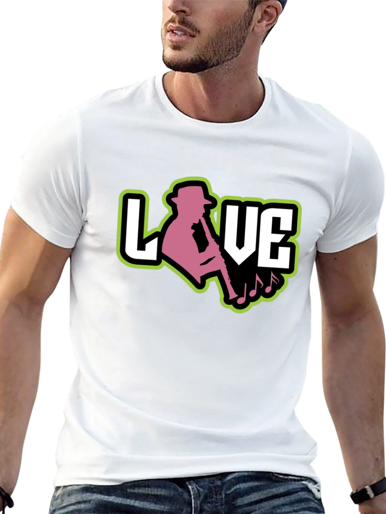 Love Music T-Shirt - Unique Design