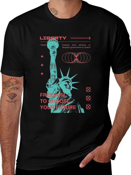 Liberty Graphic T-Shirt - Choose Your Future