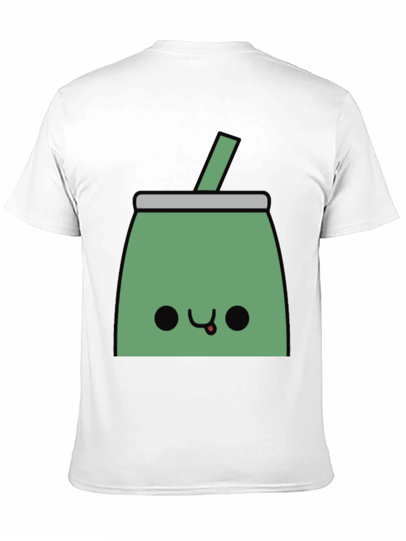 Kawaii Mate Tea T-Shirt - Black Cute Design