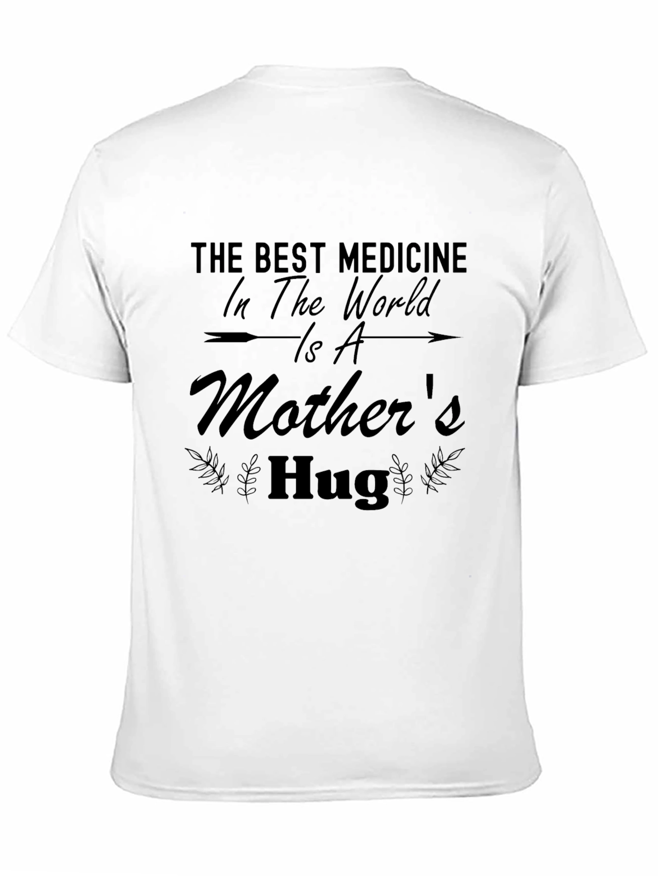 Mothers Hug Medicine Black Graphic Tee