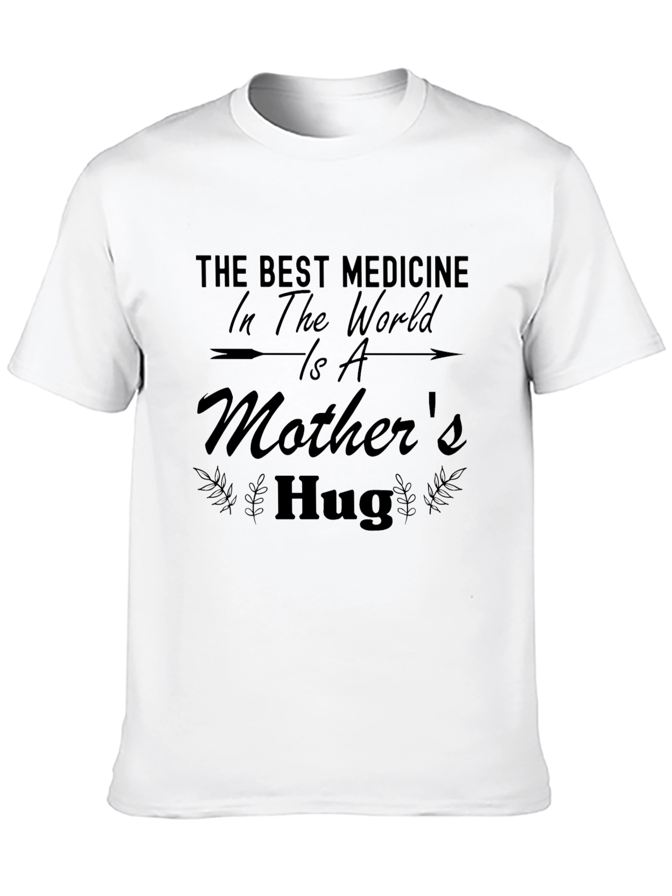 Mothers Hug Medicine Black Graphic Tee