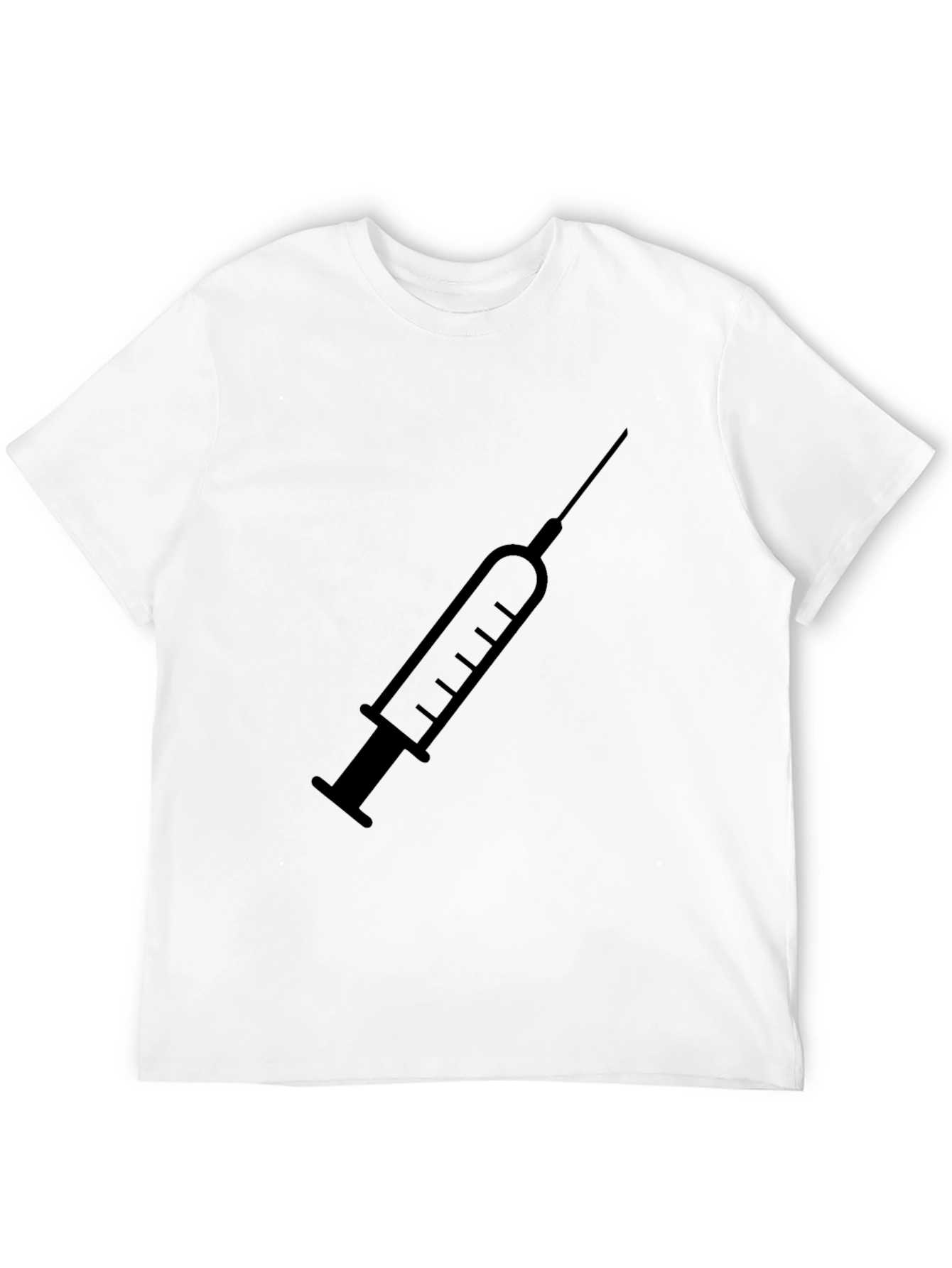 Syringe Graphic T-Shirt - Unisex Medical Theme