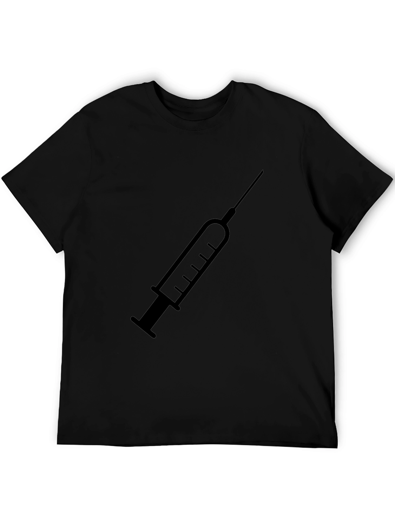 Syringe Graphic T-Shirt - Unisex Medical Theme