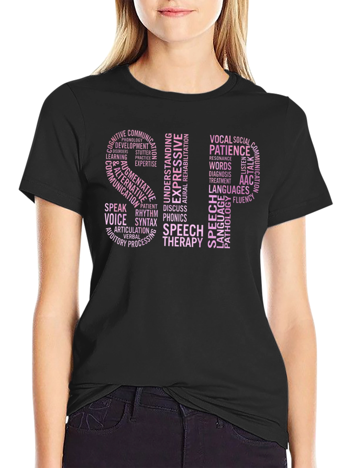 SLP Speech Therapy T-Shirt - Communication Therapist Gift