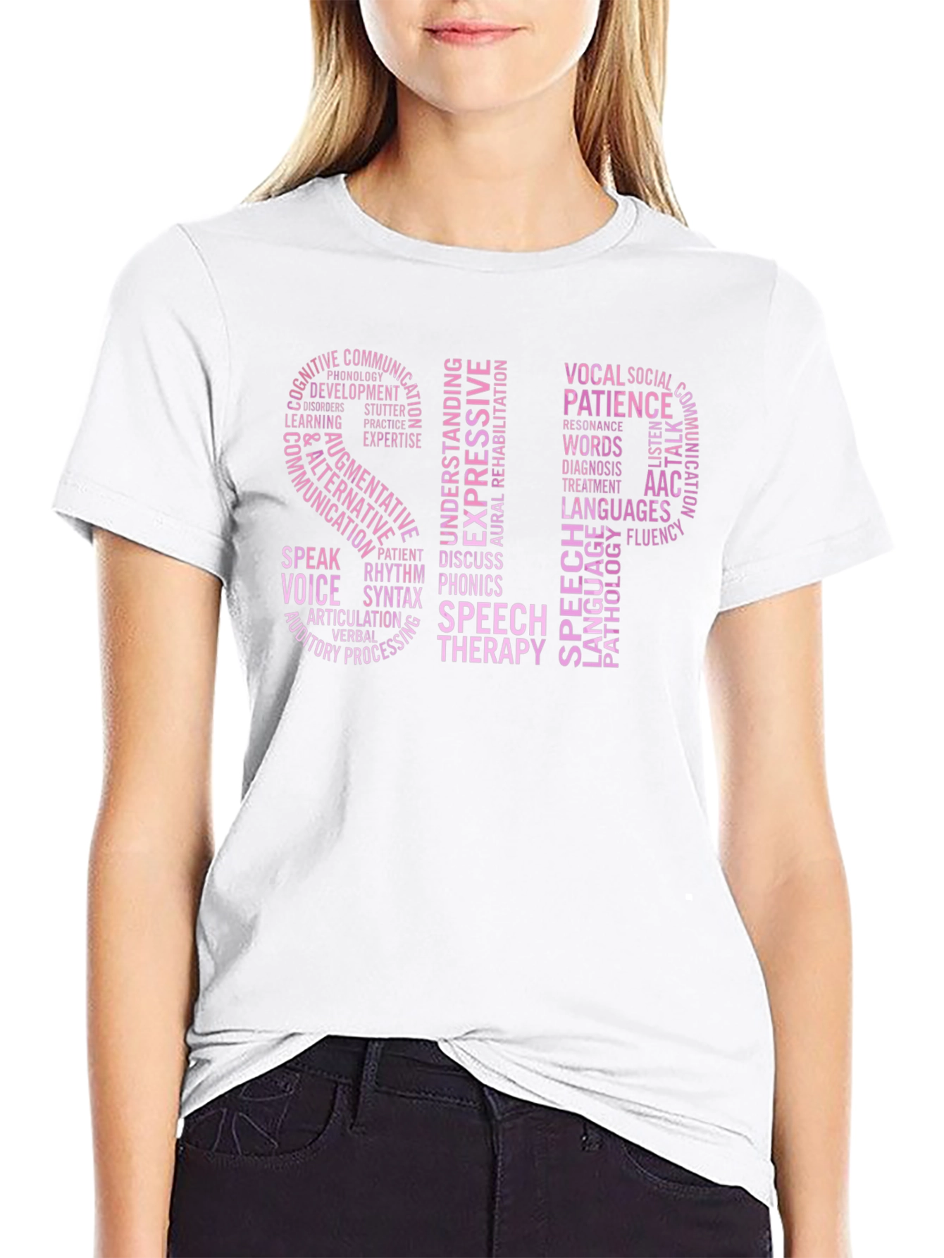 SLP Speech Therapy T-Shirt - Communication Therapist Gift