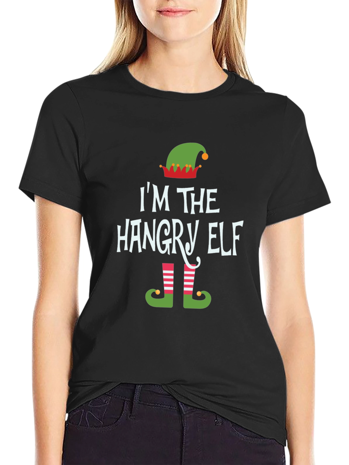 Hangry Elf Christmas T-Shirt