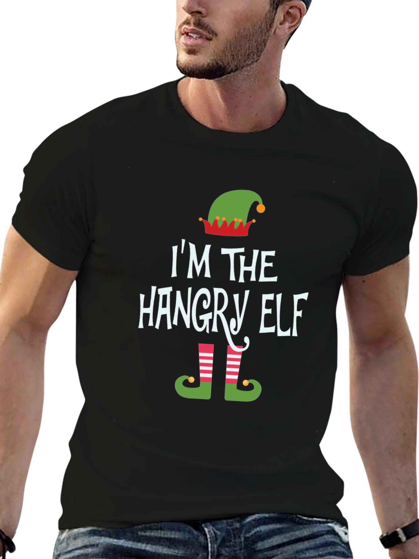Hangry Elf Christmas T-Shirt
