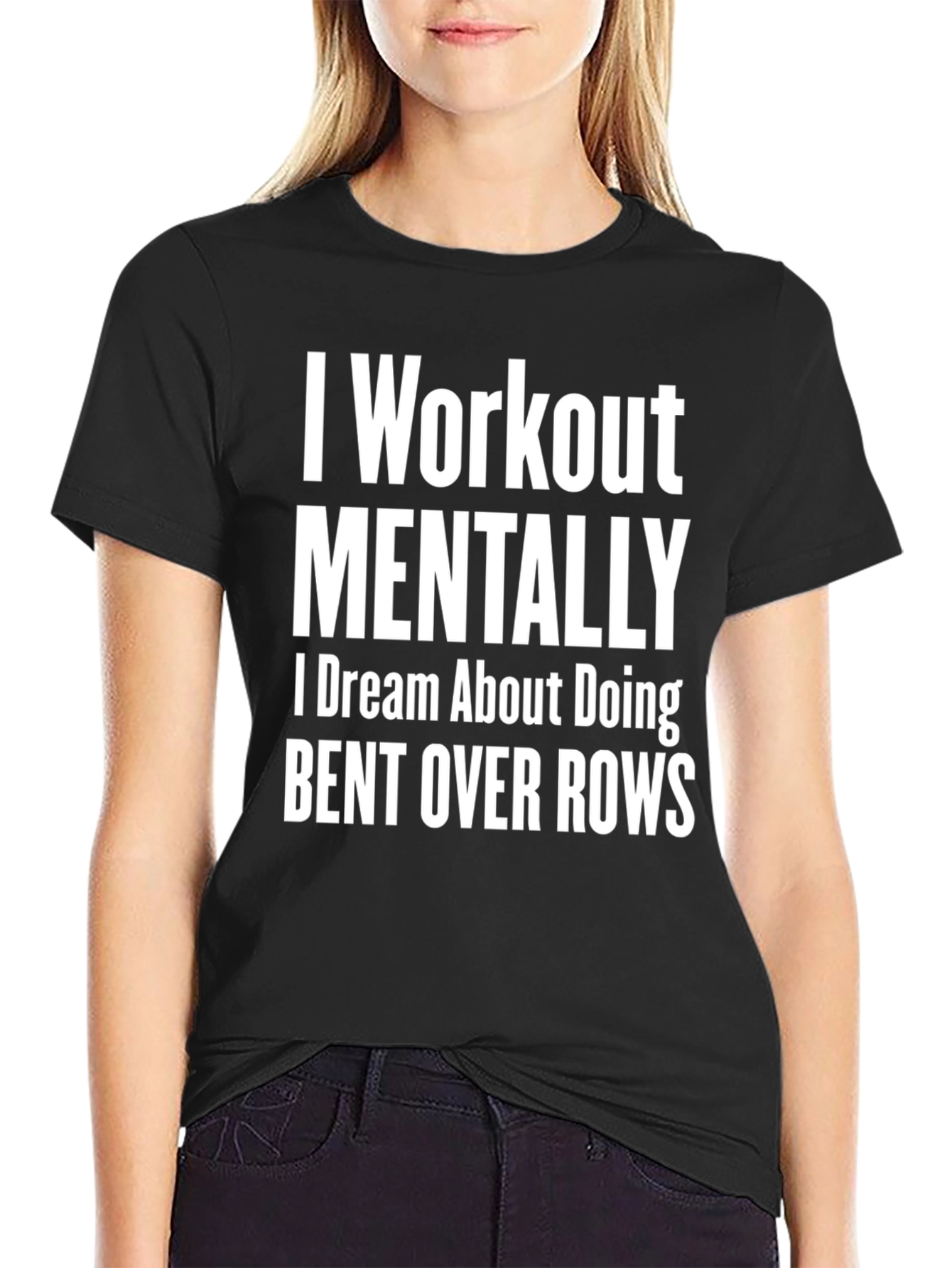 Workout Mentally Mens Graphic T-Shirt