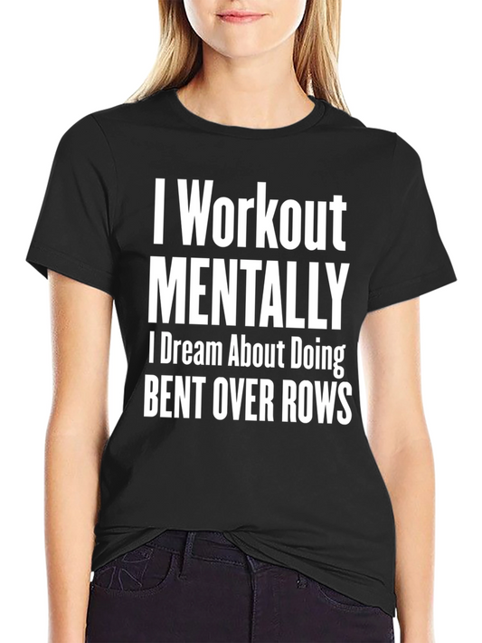 Workout Mentally Mens Graphic T-Shirt