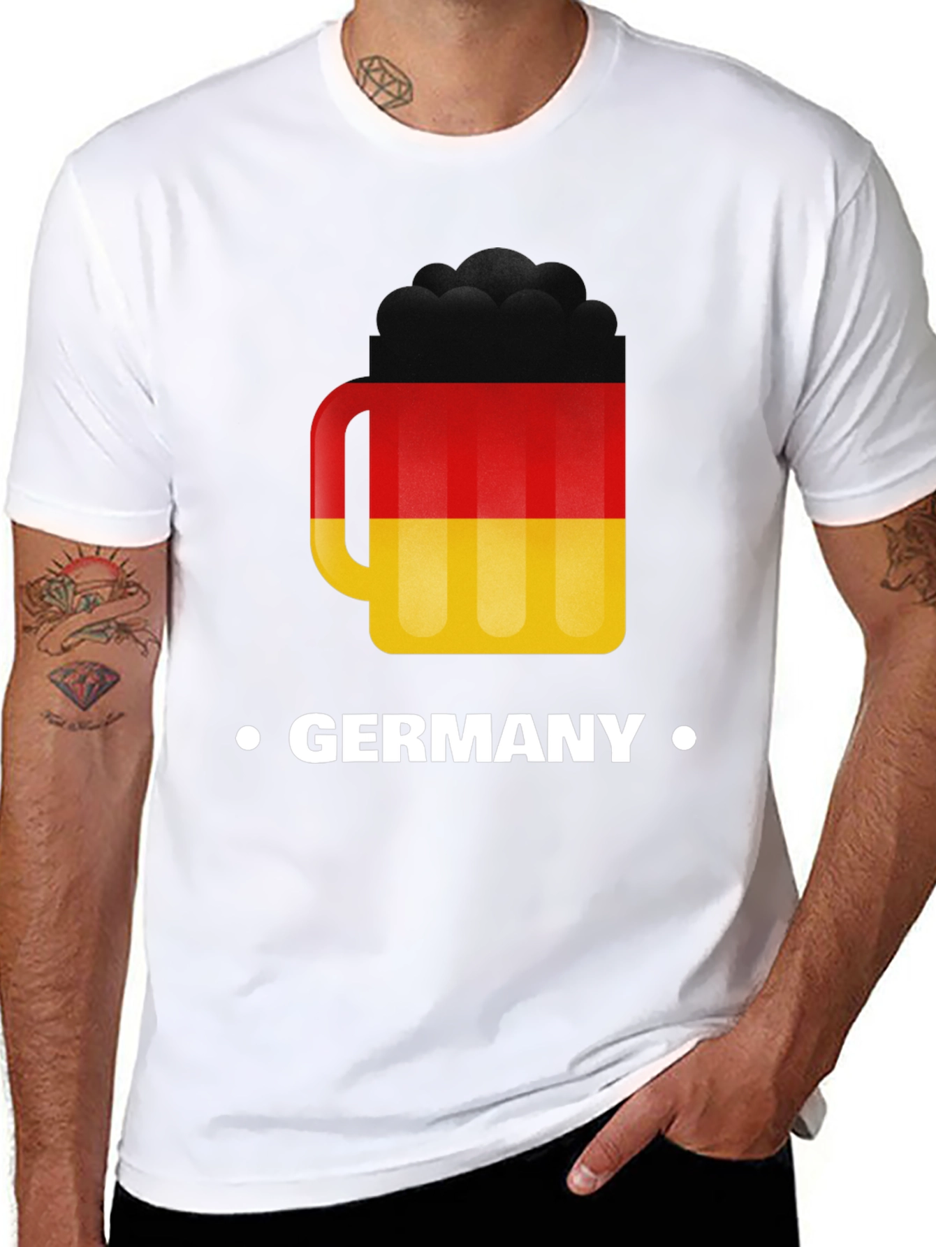 Germany Beer Mug T-Shirt - German Pride Tee