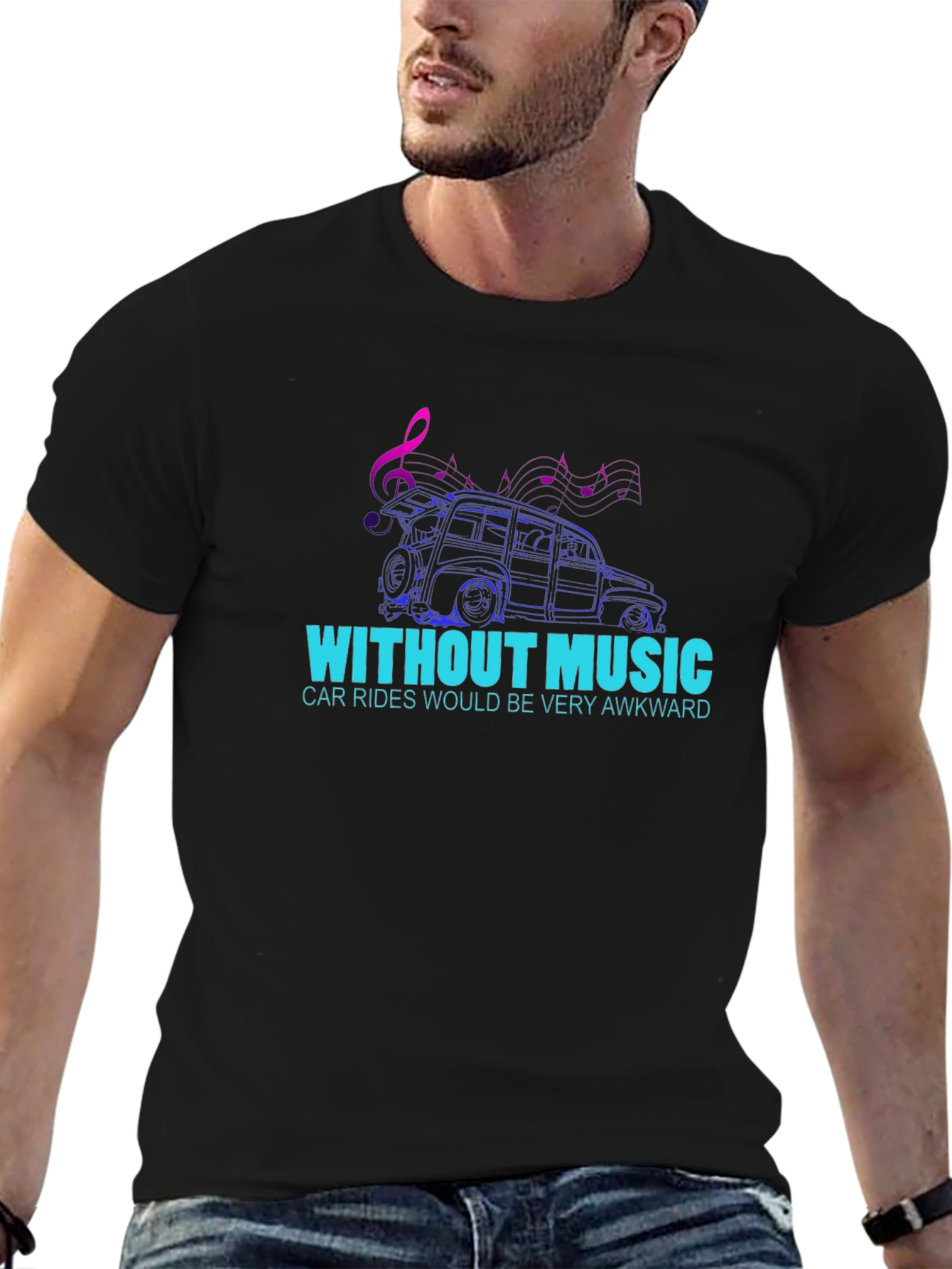 Music Car Ride T-Shirt