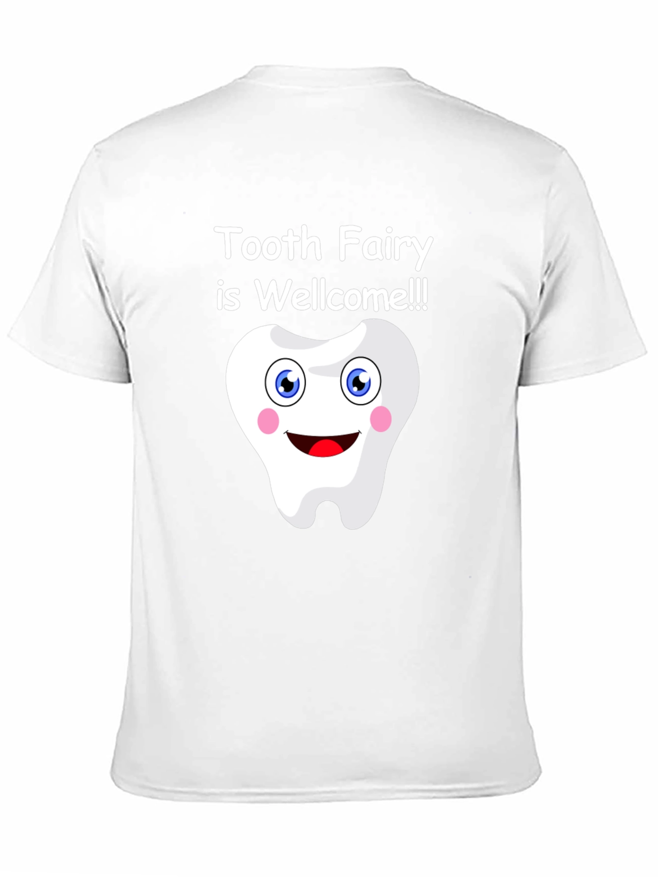 Tooth Fairy Welcome Graphic Tee - Fun Dentist Shirt