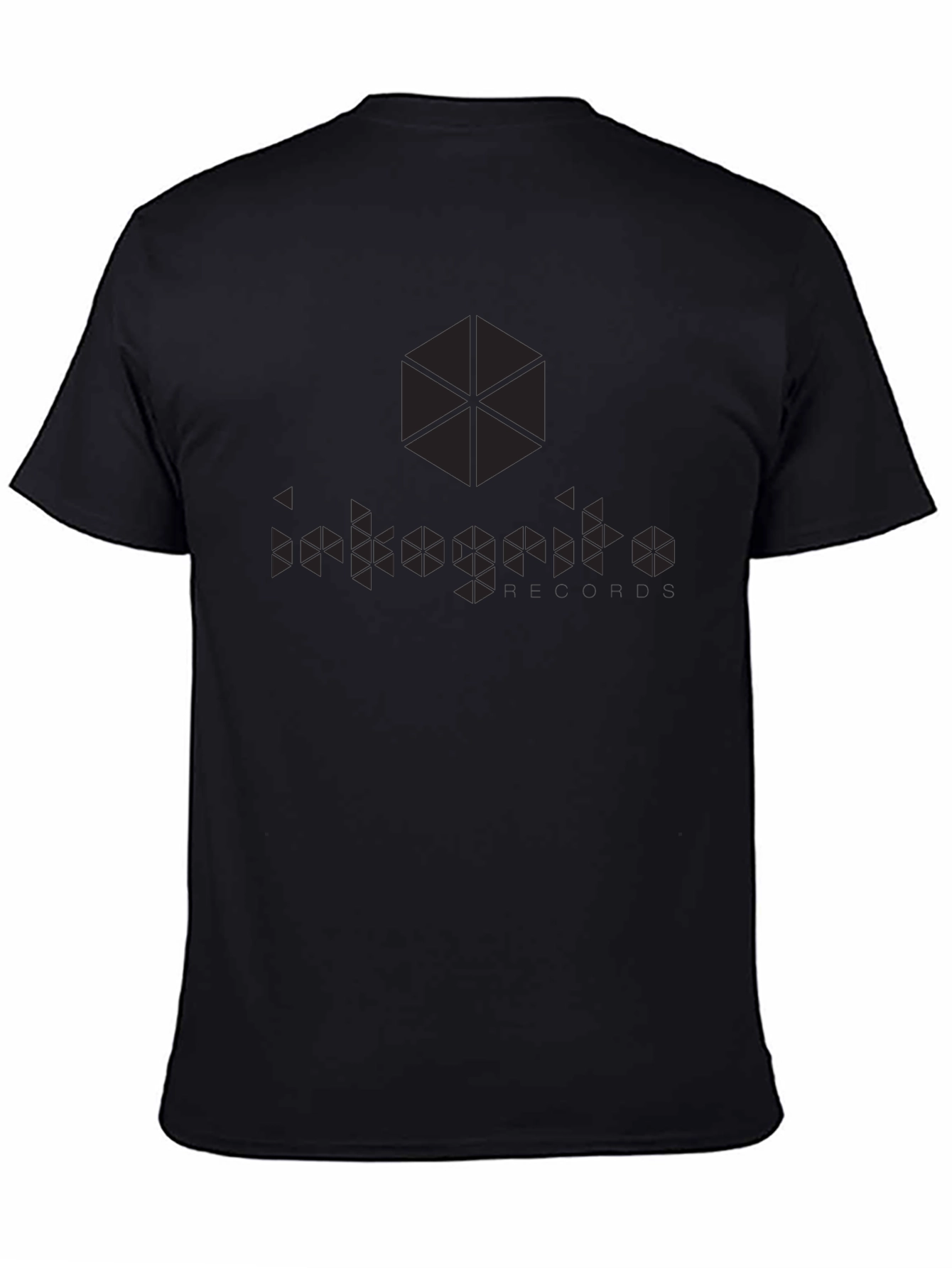 Geometric Logo Black T-Shirt