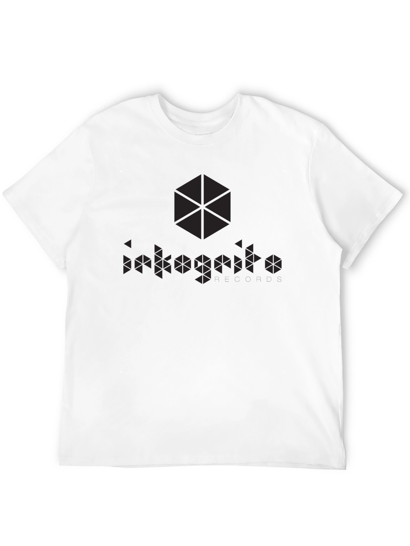 Geometric Logo Black T-Shirt