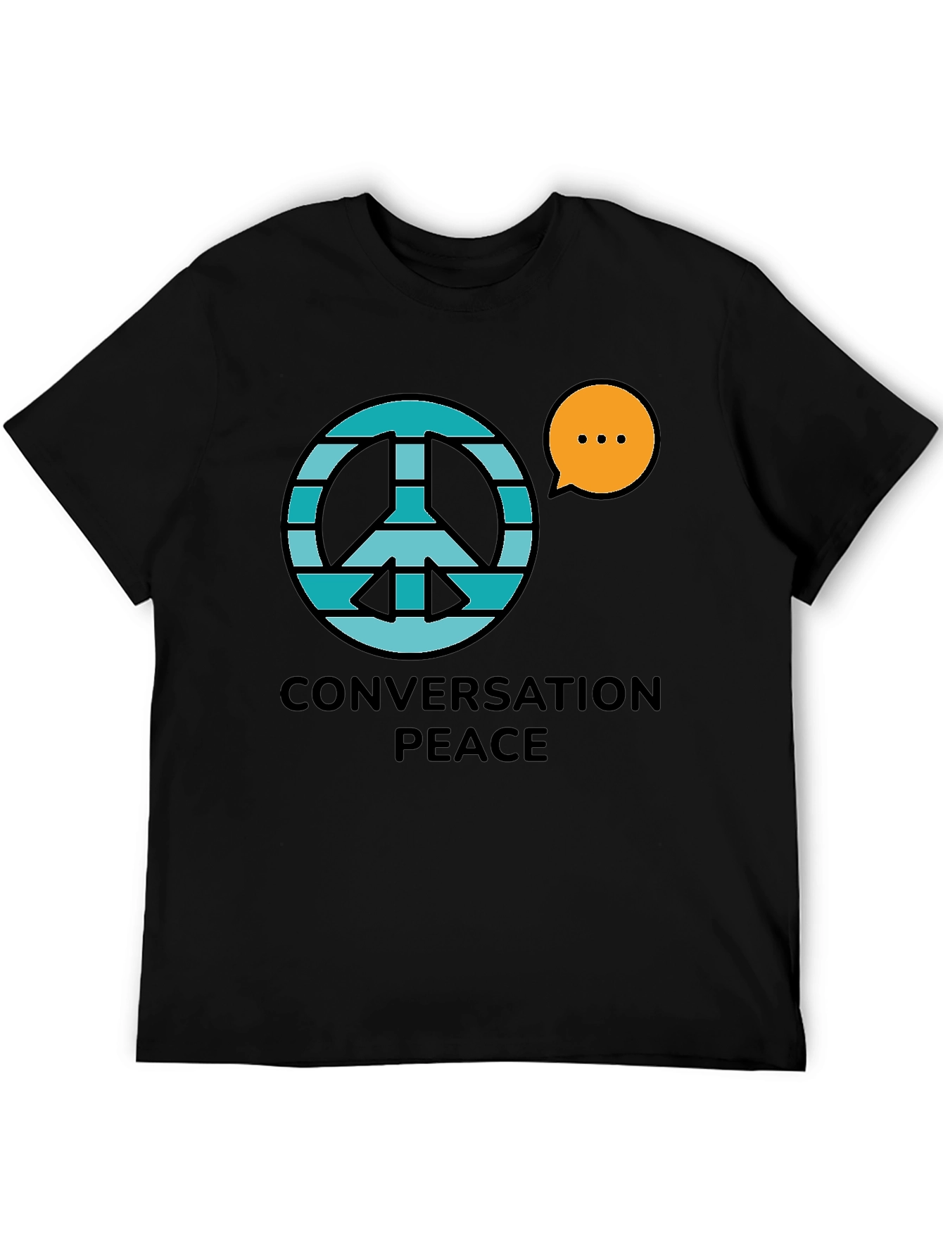 Conversation Peace Graphic T-Shirt