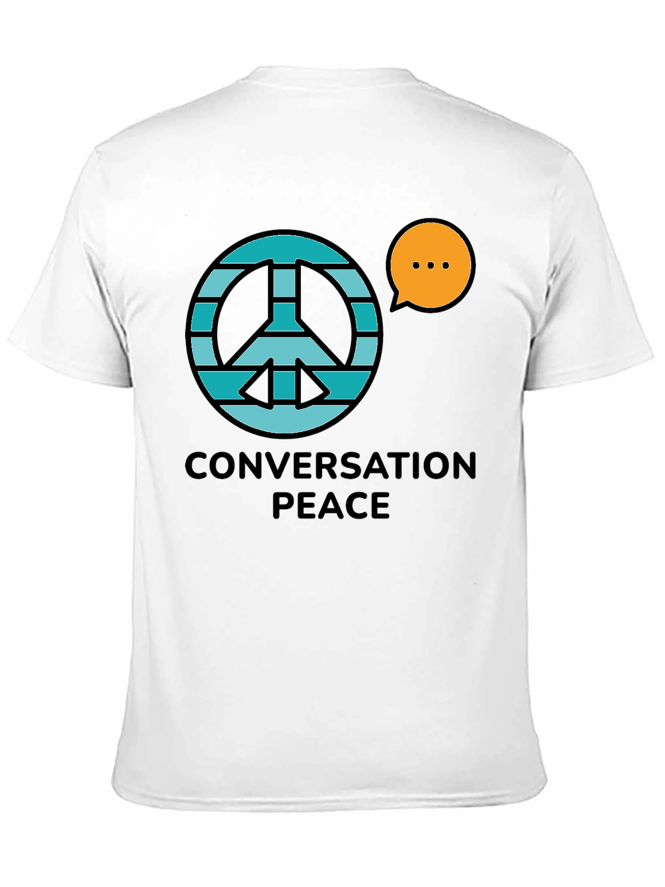 Conversation Peace Graphic T-Shirt
