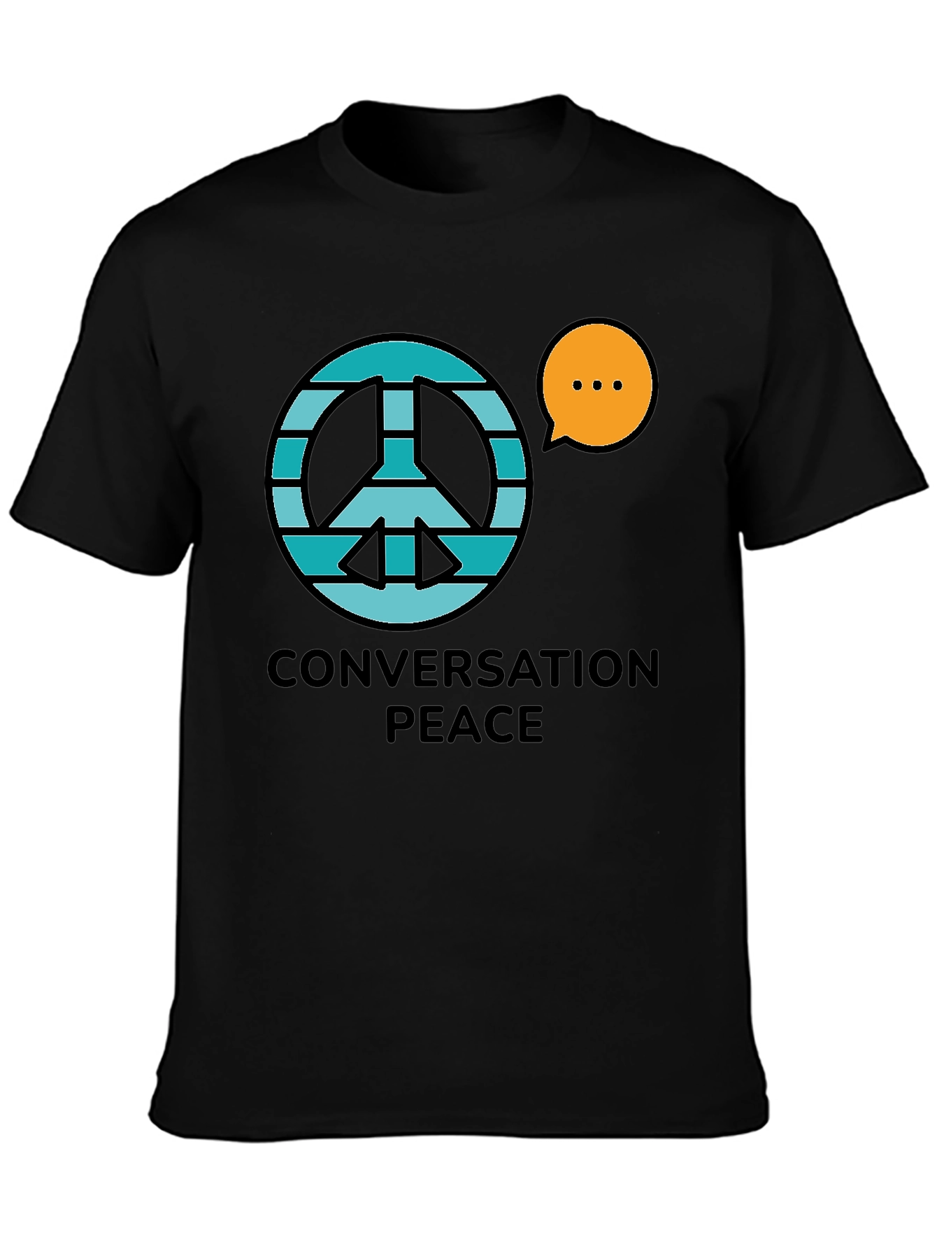 Conversation Peace Graphic T-Shirt
