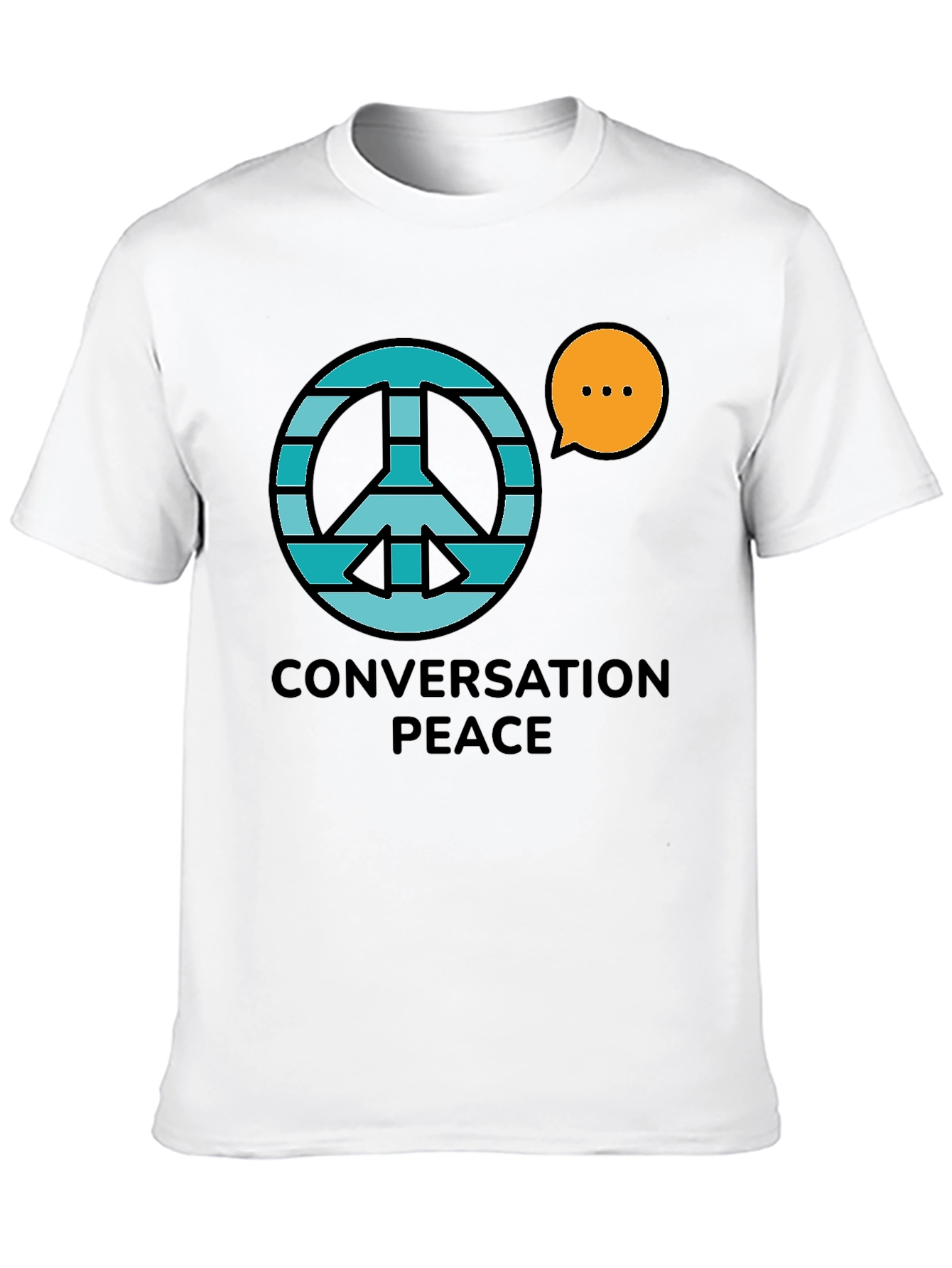 Conversation Peace Graphic T-Shirt