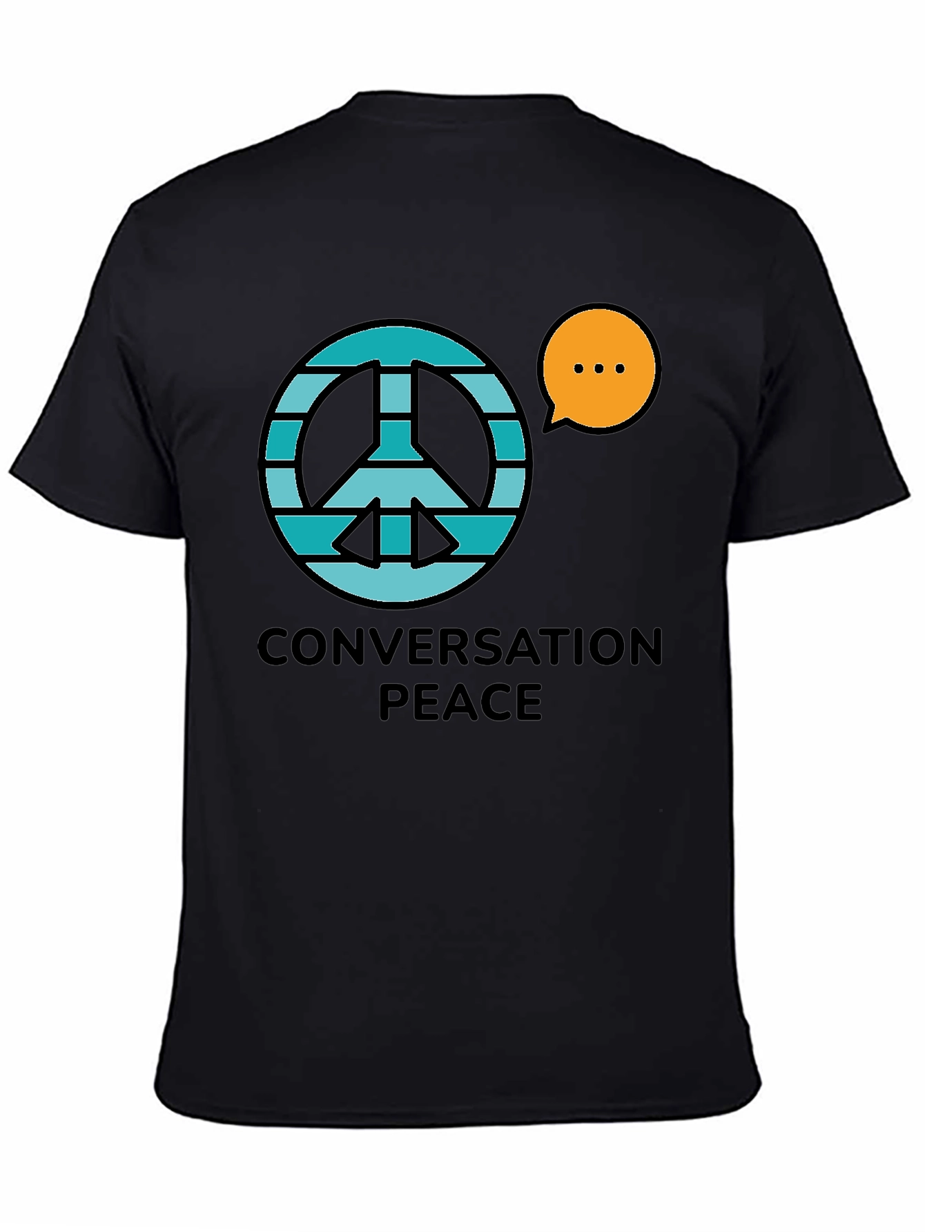 Conversation Peace Graphic T-Shirt