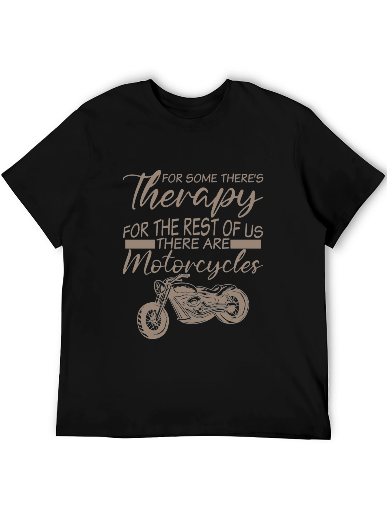 Motorcycle Therapy Graphic Tee - Riders Essential