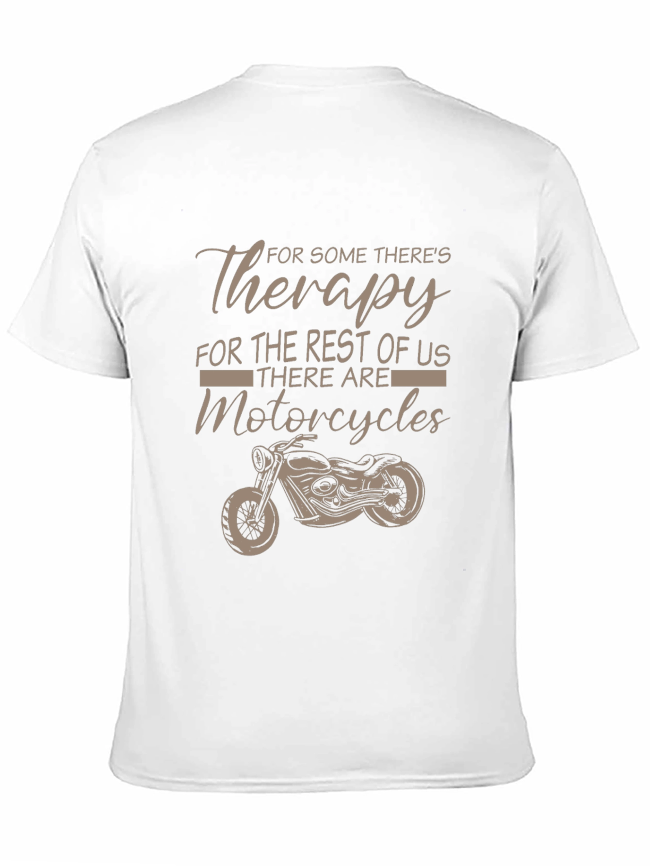 Motorcycle Therapy Graphic Tee - Riders Essential