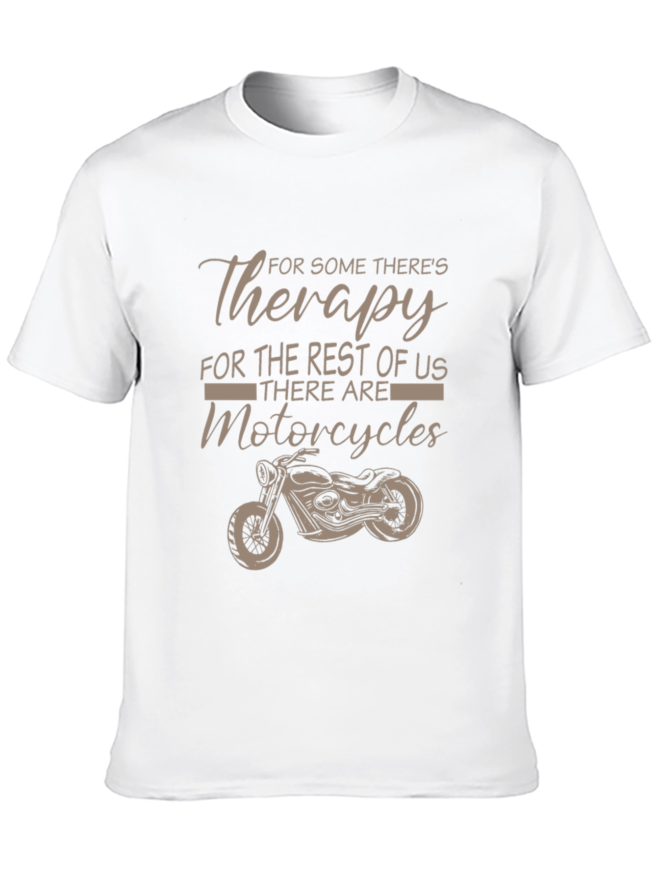 Motorcycle Therapy Graphic Tee - Riders Essential