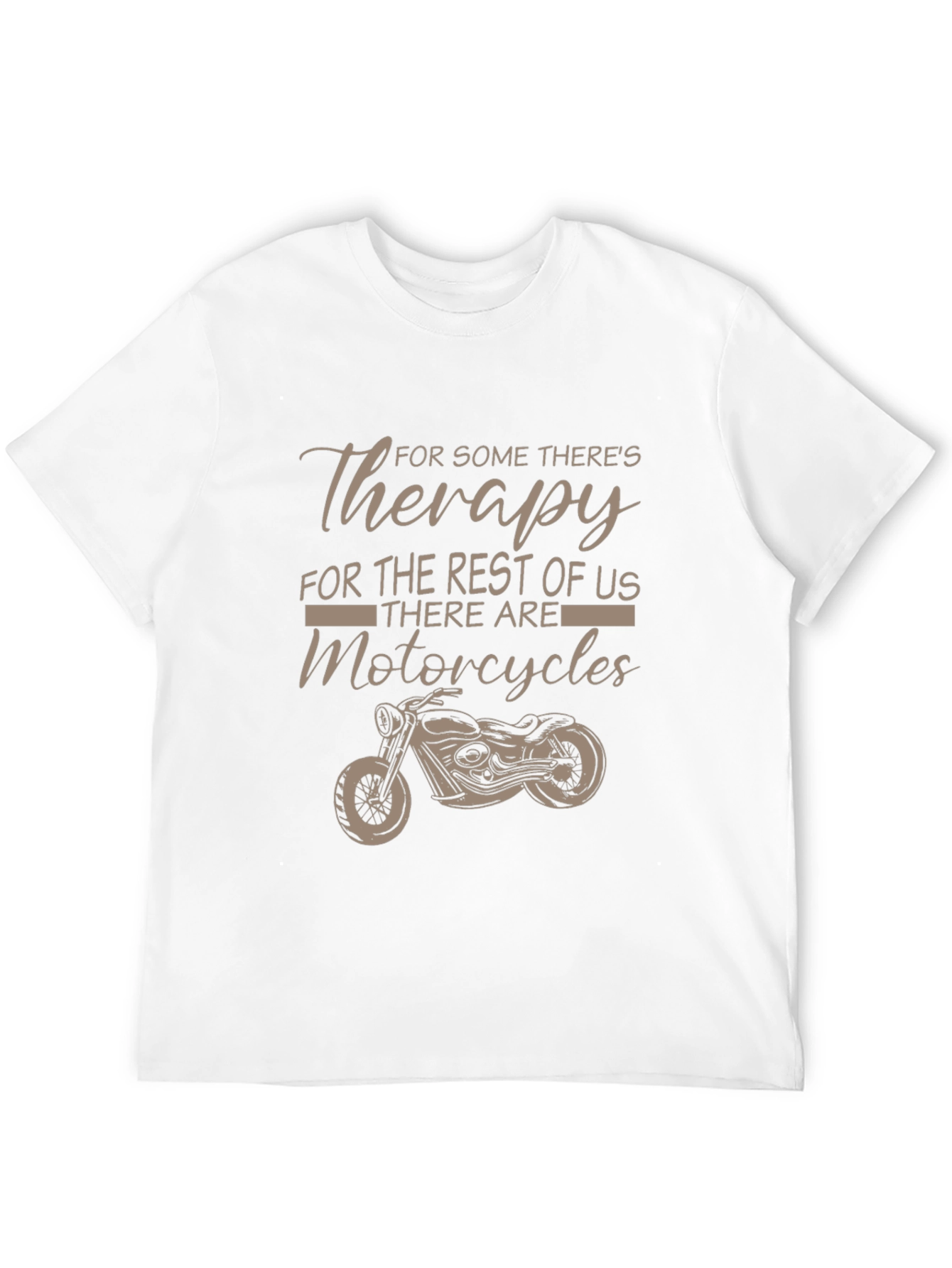 Motorcycle Therapy Graphic Tee - Riders Essential