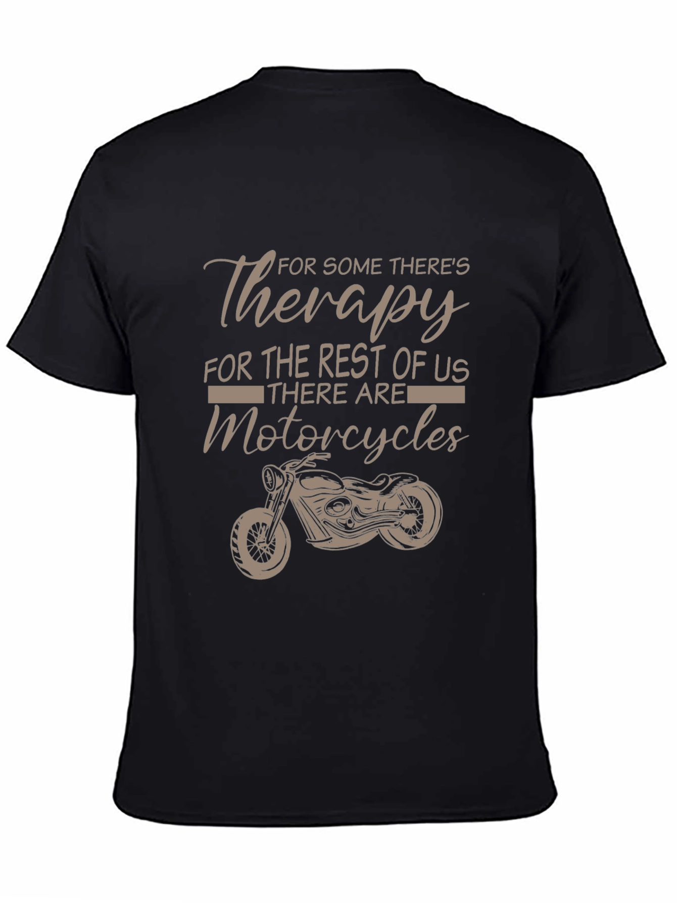 Motorcycle Therapy Graphic Tee - Riders Essential