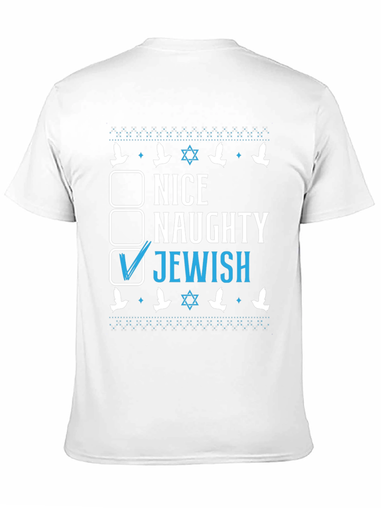 Nice Naughty Jewish Holiday T-Shirt
